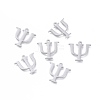 Tarnish Resistant 304 Stainless Steel Charms X-STAS-K215-11P-1