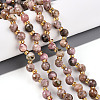 Natural Rhodonite Beads Strands G-T141-52-1