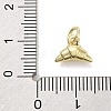 Rack Plating Croissant Brass Pendants X-KK-M293-02G-3