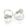 304 Stainless Steel Clip-on Earrings STAS-A037A-01P-2