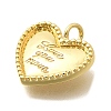 Brass Charms KK-S508-41G-01-2