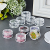 Plastic Bead Containers with Lids CON-BC0006-12-8