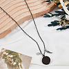 304 Stainless Steel Perfume Bottle Pendants Necklaces NJEW-DR00021-3