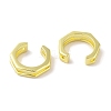 Brass Cuff Earrings for Women EJEW-I305-39G-2