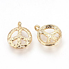Brass Charms KK-S333-11G-1