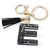 1Pc Resin Letter Keychains KEYC-TADJ0001-09E-2