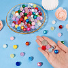 120Pcs 8 Styles Acrylic Beads MACR-TA0002-95-6