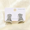 304 Stainless Steel Stud Earrings EJEW-M073-02P-1