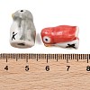 Handmade Porcelain Beads X-CF331Y-M-4
