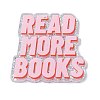 Reading Theme Printed Acrylic Pendants OACR-E042-02E-1