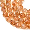 Natural Citrine Beads Strands GG-CBA59DD-C02-10mm-3