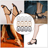 21Pcs 3 Colors Zinc Alloy Roller Buckles AJEW-CL0002-02-5