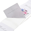 50Pcs Rectangle with Flower Thank You Paper Self-Adhesive Stickers AJEW-S084-01E-3