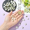 60Pcs 6 Styles Imitated Pearl Acrylic & Resin Pendants PALLOY-YW00195-4