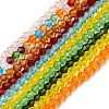 Transparent Glass Beads Strands EGLA-A039-T2mm-D-M-1