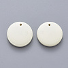 Painted Wood Pendants WOOD-Q040-018A-A08-2