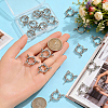 20Pcs 304 Stainless Steel Spring Ring Clasps STAS-GA0002-34-3