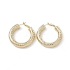 Long-Lasting Plated Brass Hoop Earrings for Women EJEW-A088-07G-1