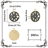 SUNNYCLUE Alloy Enamel Pendants ENAM-SC0004-03-2