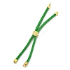 Nylon Cords Bracelet Makings Fit for Connector Charms AJEW-P116-01G-17-2