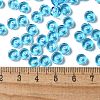 Transparent Colours Glass Seed Beads SEED-E001-T3x6mm-05-4