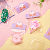 100Pcs Rectangle Polypropylene Cellophane Bags CDIS-TA0001-34G-8