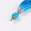 Polyester Tassel Big Pendant Decoration AJEW-WH0045-B03-2