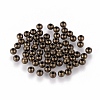 Antique Bronze Color Textured Round Beads X-EC247-NFAB-1