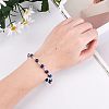 2 Strand Natural Lapis Lazuli Round Bead Strands G-OC0002-28-6