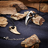 DICOSMETIC DIY 3D Fangtooth Shape Pendant Necklace Making Kit DIY-DC0001-67-5