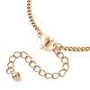 2.5MM 304 Stainless Steel Curb Chain Bracelet Making AJEW-JB01452-4
