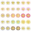 60Pcs 12 Colors Transparent Spray Painted Glass Beads GLAA-CJ0001-85-1