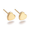 304 Stainless Steel Stud Earrings EJEW-P262-01G-1