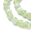 Crackle Glass Beads X1-GLAA-U001-8mm-09-2