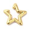Crystal Rhinestone Star Cuff Earrings EJEW-D059-06G-02-2