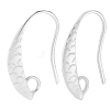 10 Pairs Brass Earring Hooks KK-BBC0027-77A-1
