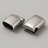 316 Stainless Steel Magnetic Clasps with Glue-in Ends STAS-WH0036-23MP-2