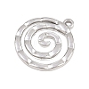 304 Stainless Steel Pendants STAS-F361-03P-2
