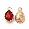 Faceted Glass Rhinestone Pendants GLAA-I051-A21-1