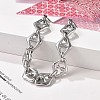 304 Stainless Steel Mariner Link Chain Bracelets for Women BJEW-F488-02P-3