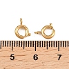 304 Stainless Steel Spring Gate Rings X-STAS-P437-11G-3