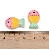 Painted Glass Beads X-LAMP-F036-02D-3