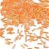 Glass Round Bugle Beads GLAA-WH0031-50E-1