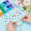 700Pcs 28 Colors Transparent & Opaque Plastic Beads KY-PH0002-30-3