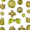 110Pcs 11 Styles Transparent Acrylic Beads OACR-FS0002-07-3