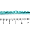 Electroplated Synthetic Non-magnetic Hematite Beads Strands G-C248-C01-4mm-02-5