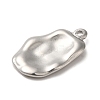 Non-Tarnish 304 Stainless Steel Pendants STAS-R223-17-2