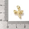 Rack Plating Brass Micro Pave Cubic Zirconia Pendants KK-K373-13G-3