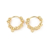 Brass Hoop Earring Findings KK-U043-16G-1