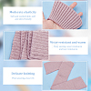 95% Cotton & 5% Spandex Fiber Ribbing Fabric for Cuffs OCOR-WH0082-148D-4